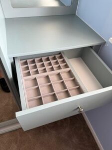 Bespoke fitted wardrobe in Kent