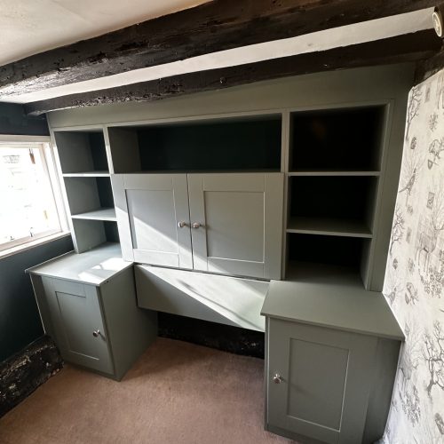 Bespoke fitted home office in Kent