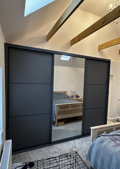 Bespoke fitted sliding wardrobe in Kent