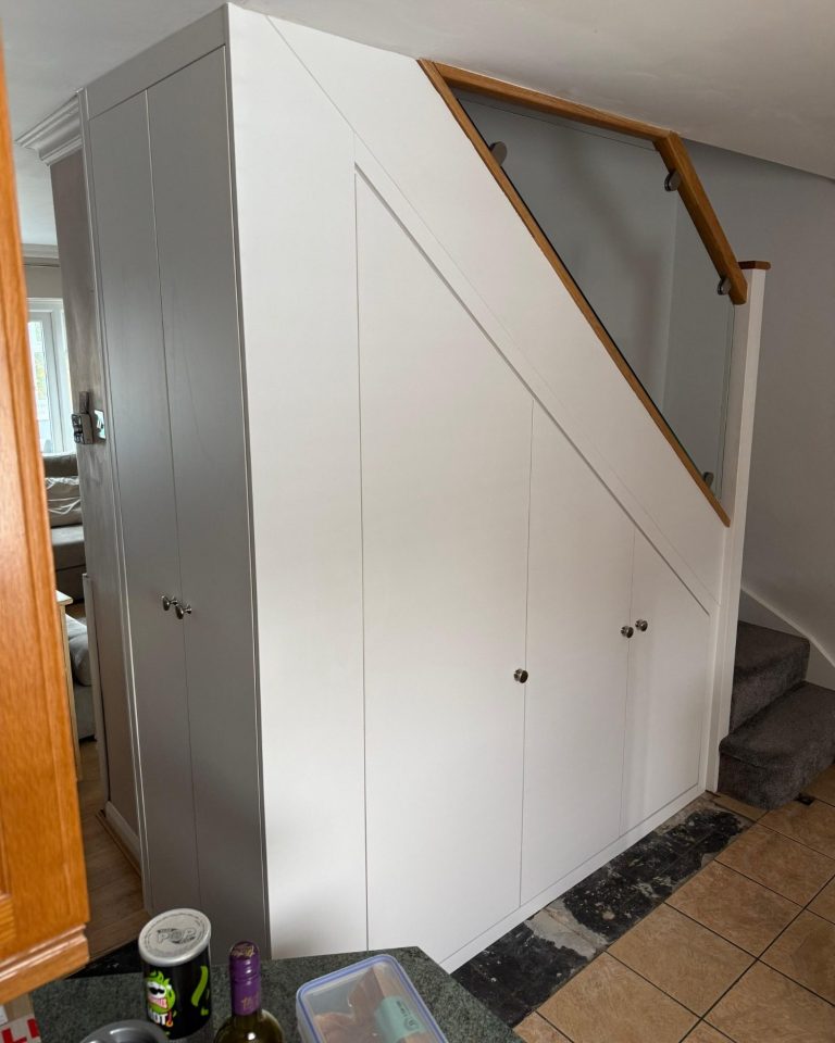 Bespoke understairs storage solutions Tailor made, bespoke understairs storage solutions in Chatham, Kent